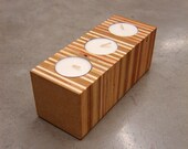 Modern Candle Holder, Mid Century Inspired