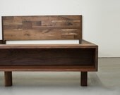Clara- Queen Bed - Modern Solid Walnut - Dylan Design Co.