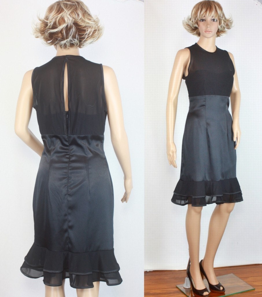 BLACK VINTAGE DRESS