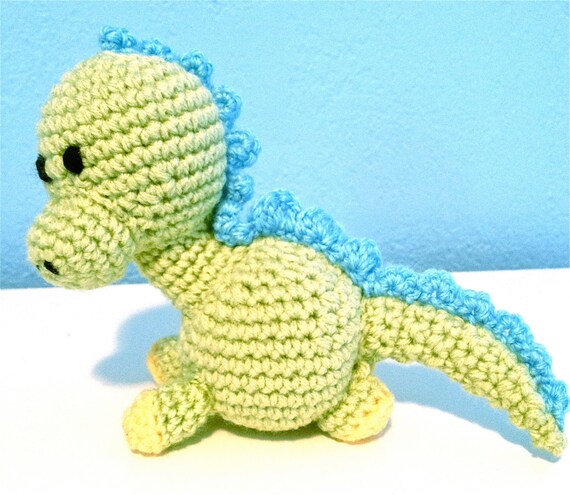 Baby Dinosaur Amigurumi Crochet Pattern Instant by ...