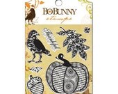 Apple Cider Collection - Clear Acrylic Stamps - Bo Bunny