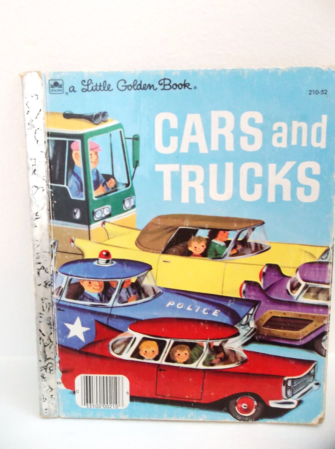 Little Golden Book Cars and Trucks Richard by PopCulturelle