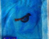 Spirituality - Blue Fused Glass Intention Plate