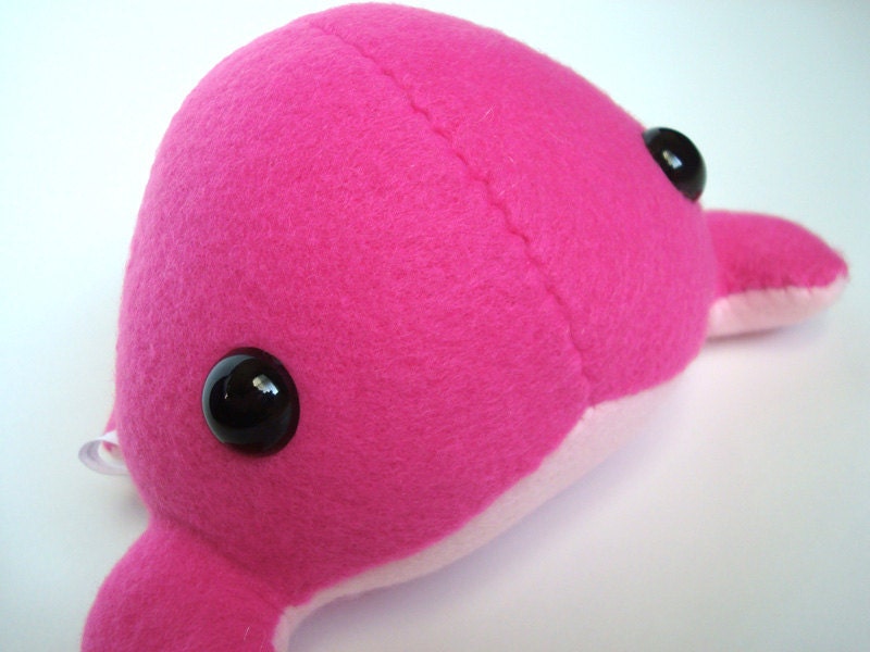 Weird Plush -- Pink Oof -- Stuffed Alien Monster