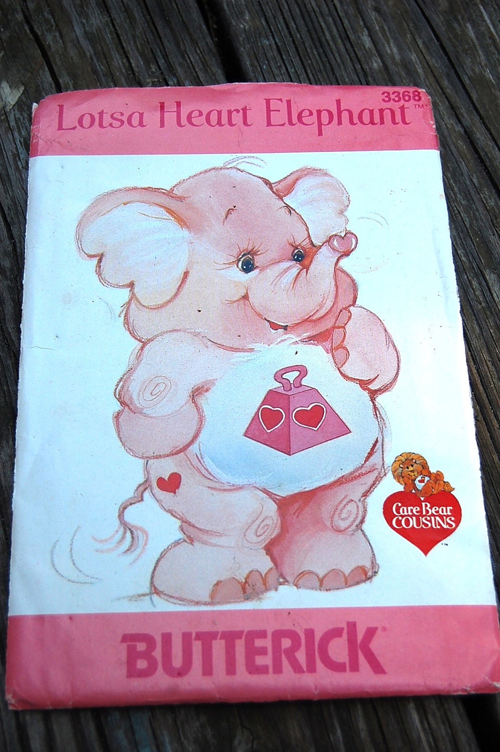 pink elephant care bear