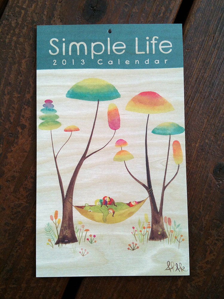Simple Life 2013 Calendar
