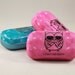 Magenta "I CAN'T SEE SHIT" Owl Contact Lens Case