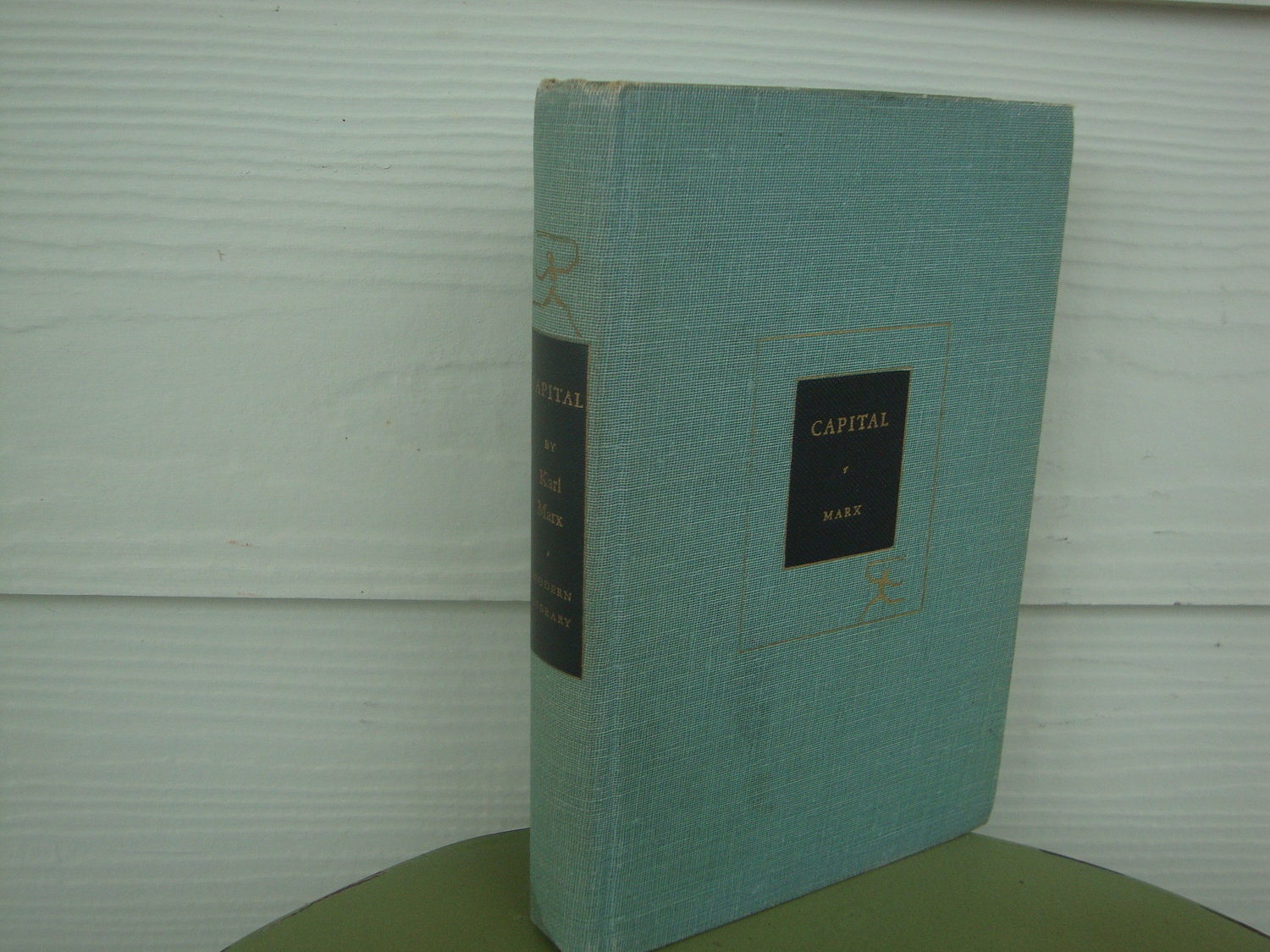 Vintage 1930s Capital by Karl Marx The Communist Manifesto Marxism Modern Library Book