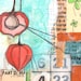 Chinese Lanterns // Art Print 5x7 // Print of an Original Painting // Lanterns