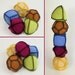 Gaming Dice - six geometric PDF CROCHET PATTERNS