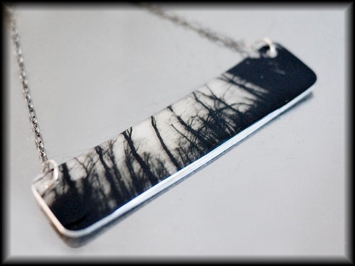 The Woods Necklace, Large Pendant - SALE