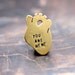 Small Anatomical Heart Necklace  Brass You Are Here