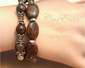 Pietersite and Sterling Silver