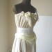 Romantic Wedding Dress Mrs Darcy Ecru Bridal Gown Shabby Chic Creme Brulee Bohemian Jane Austen Garden Woodland Steampunk Bride