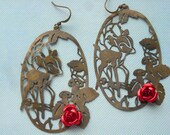 forest secret earrings