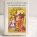Vintage Alice in Wonderland Book Re Issue 1977 Lewis Carroll and Sir John Tenniel