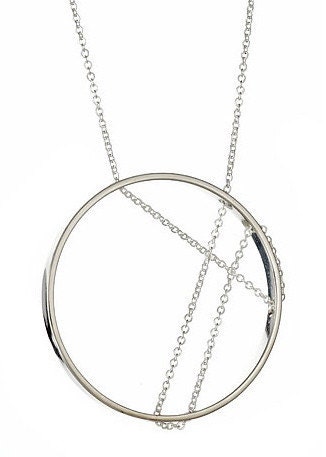 Inner Circle Necklace 103 Sterling Silver