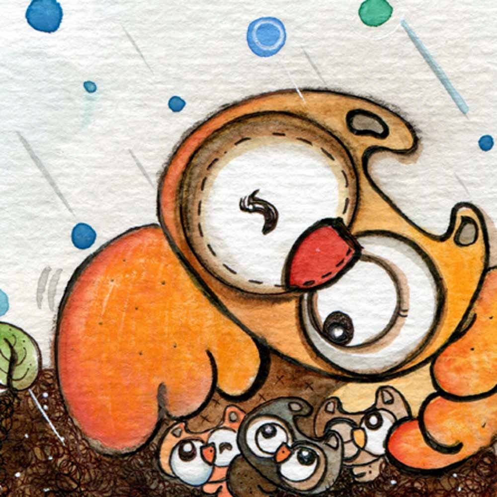 unconditional love ( Owl Print )