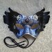 Il Tempo Vola V8... original mixed media handmade winged Venetian clockwork mask