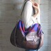 SALE brown leather Tundra navajo bag / southwestern / large slouchy bag / boho style / Tundra Bag