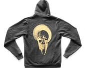 Unisex Zip Front Hoodie feat. Bighorn print - Available in 4 Colors