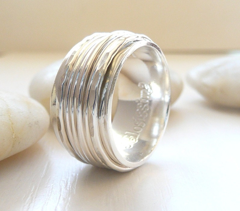 Sterling Silver Spinner Rings