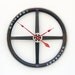 Recycled Bike Wheel clock