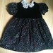 Velour Paisley Dress 3T