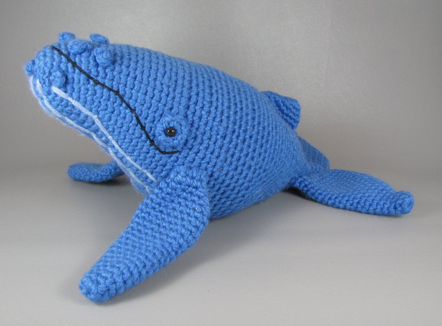 Humpback Whale - PDF amigurumi crochet pattern