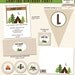 Camping Birthday Party - PRINTABLE ONLY - Banner, Toppers, Tags, Invitation and more