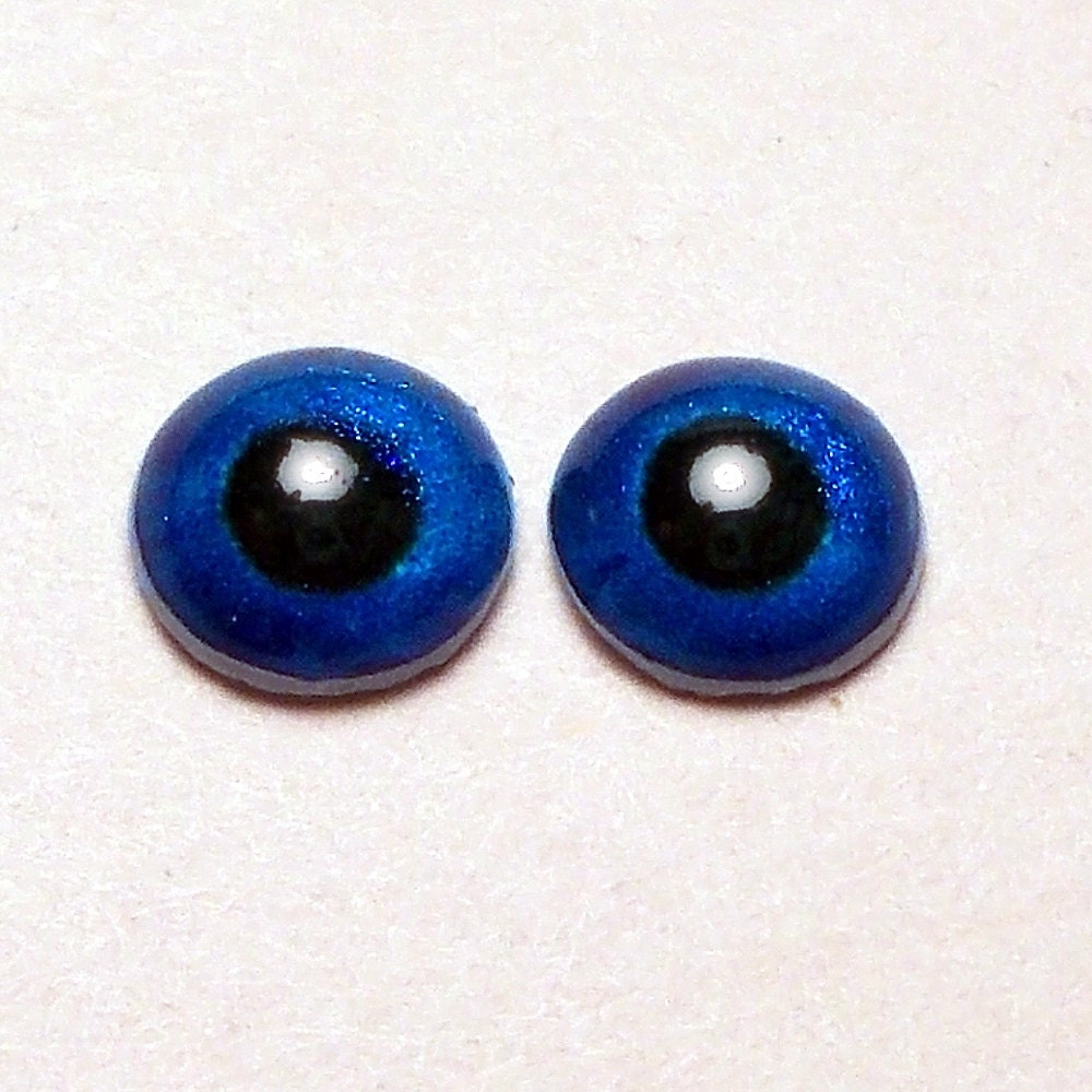 Doll Irises 5mm semi-metallic color Prussian