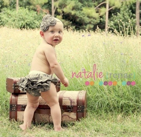 Ruffle Diaper Cover, ABU, Air Force, Military, Hunter, Camo, Ruffle Bloomers, Childrens Clothing, sizes 0 - 24 months