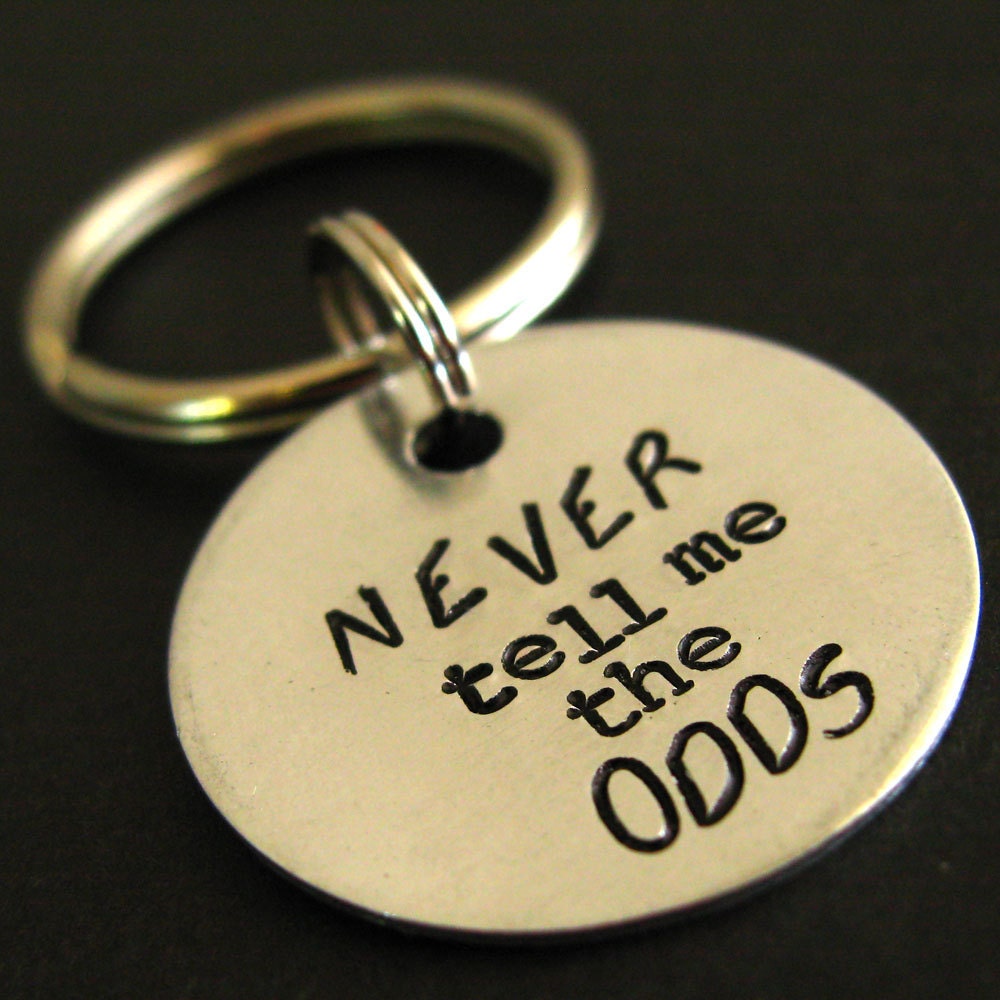 Star Wars Key Chain - Han Solo - Never tell me the odds