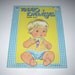 Vintage 1970s Tender Love'n Kisses Paper Dolls Book for Children