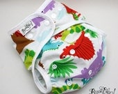 diaper cover swim Diaper Jungle Dinos Ready to Ship One Size