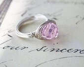 PINK Glory ring for Breast Cancer Awareness
