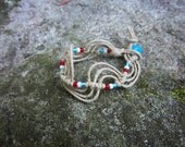 Natural Wave Knot Hemp Bracelet