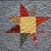 kaleidoscope / star reversible - - table runner - - 12" x 35" - ready to ship