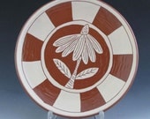 Luncheon Plate with Cone Flower -RP51