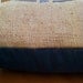 Navy Compass  Burlap 18x18 Decorative Pillow Cover, Throw Pillow ,Toss Pillow, Accent Pillow