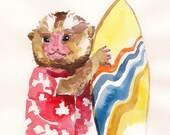 CUSTOM Original Illustration, One Friend