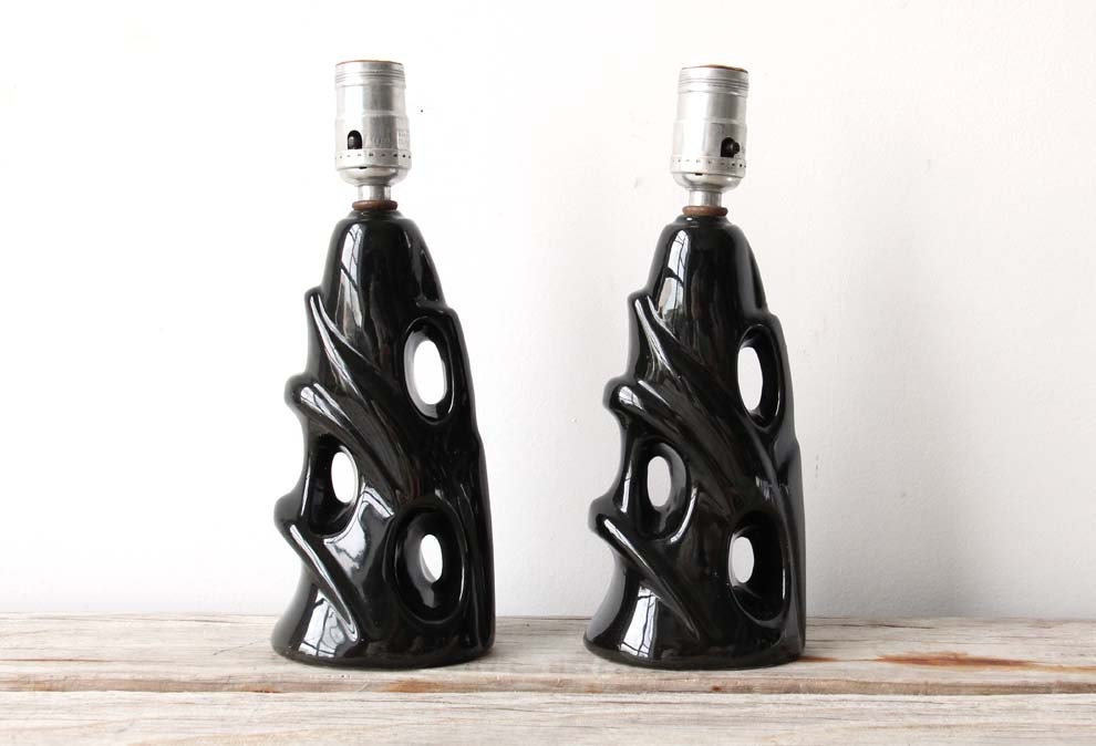 Pair of Organic Modernism Lamps