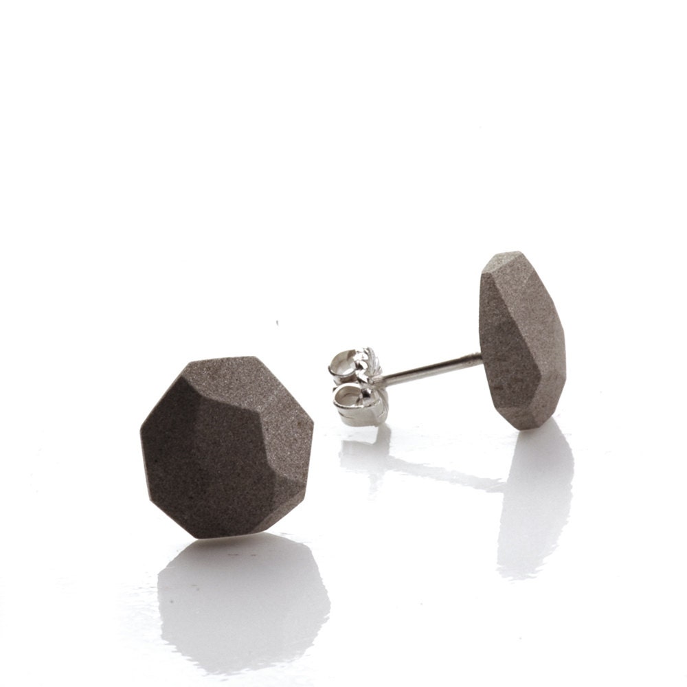 quarry- sterling silver earrings
