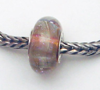Summer Silver Dichroic - Troll / Bracelet Bead (MAY-160)