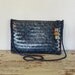 Vintage SHELIA Purse / 1980s Shoulder Bag / Woven Clutch