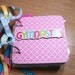 Gymnastics Mini Album Chipboard Scrapbook