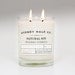 soy candle - MAGNOLIA and ROSEWOOD