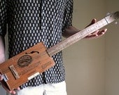 Acoustic Cigar Box Guitar No. 48 Padron 2000 - Ready to Ship