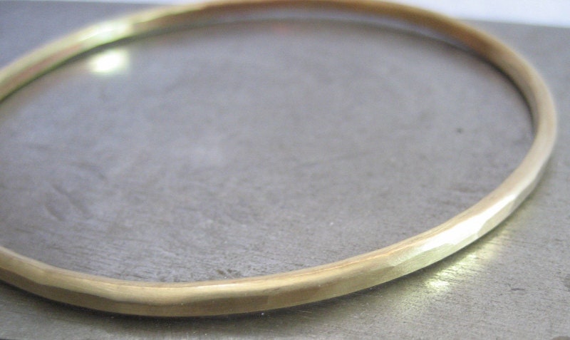 Brass Bangle Bracelet