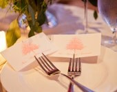 Tree Themed Wedding Place Cards / Escort Cards
